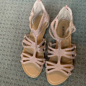JustFab pink sandals 🩴 🌸
